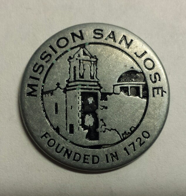 Mission San Jose Texas National Historical Park Service NPS Coin Token