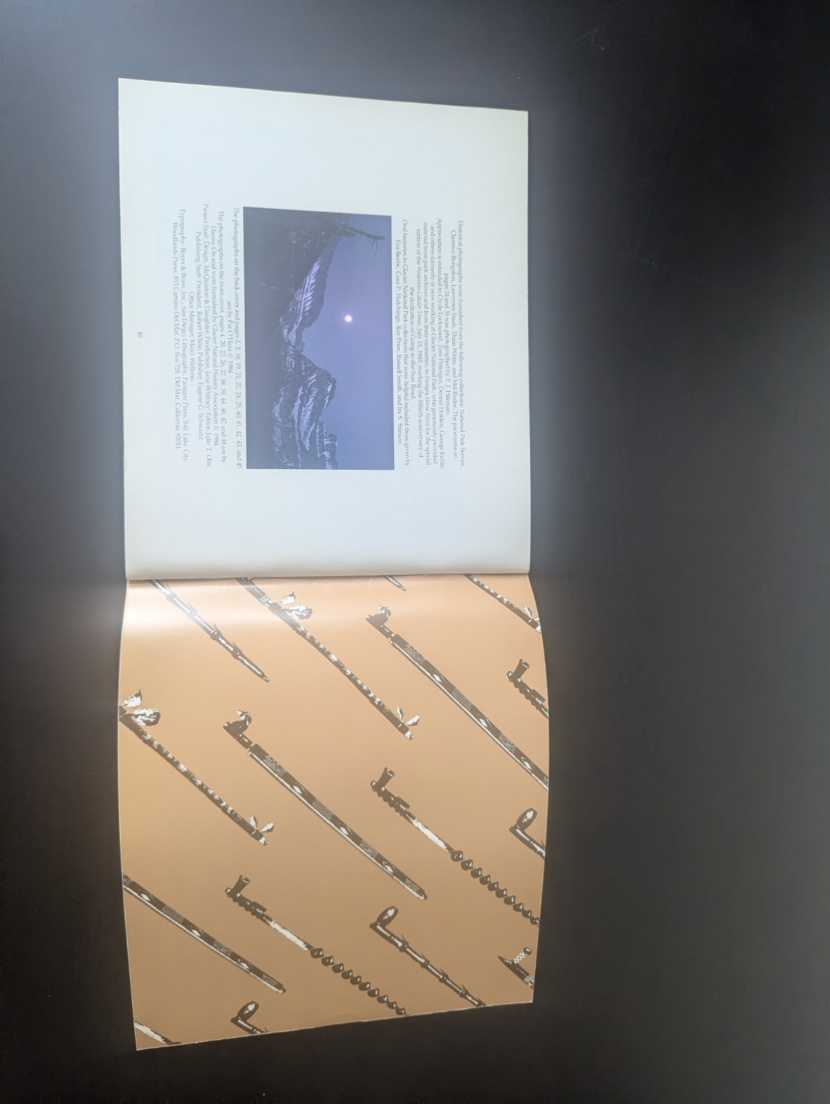 The Story of The Highway Across Glacier National Park Going-To-The Sun 1984 Book