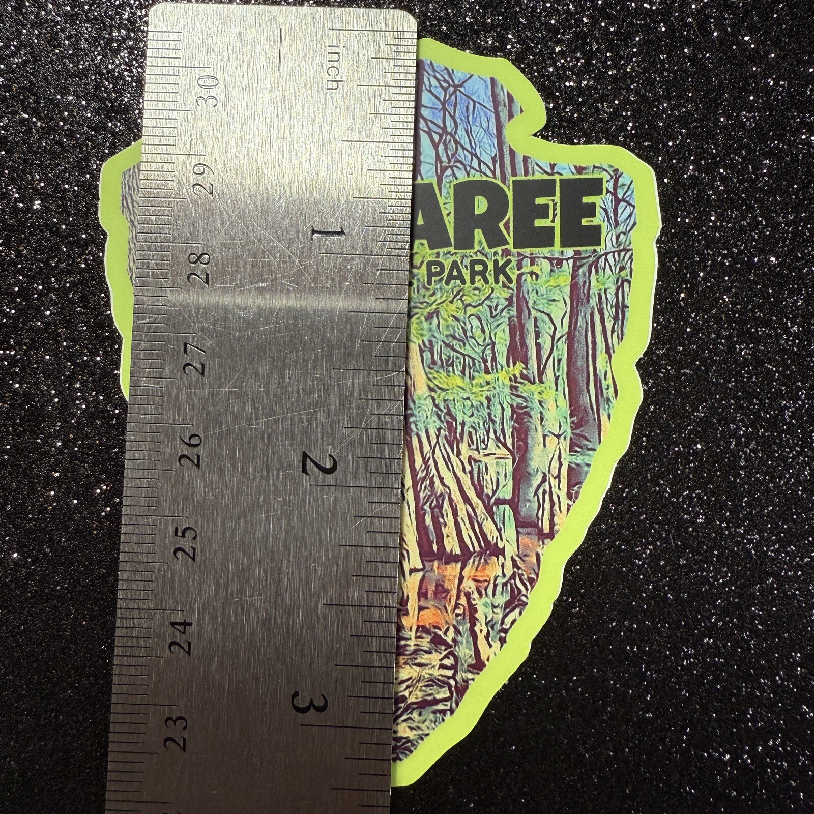 Congaree National Park Weatherproof Vinyl Sticker