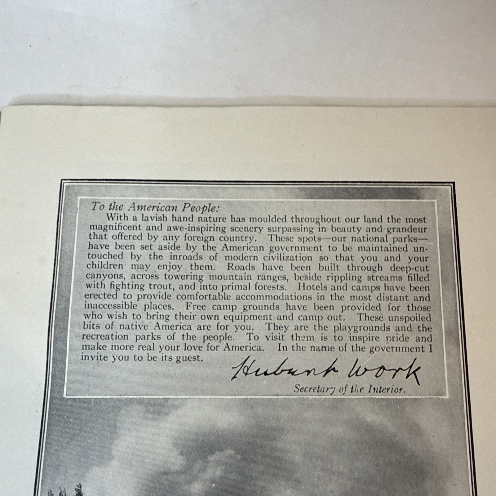 Vintage Northern Pacific Railway Yellowstone National Park Guide Book 1924