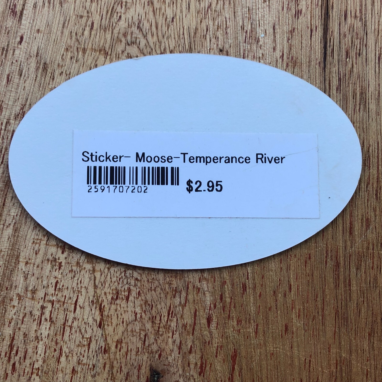 Temperance River State Park Sticker Decal Silver Bay MN Moose Unused 2.25″x3.5″