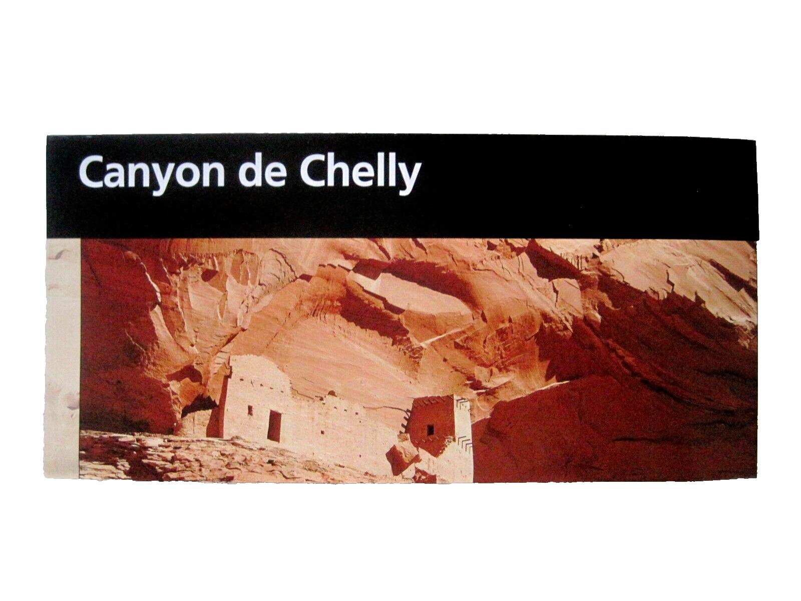 Canyon de Chelly National Monument National Park Service Unigrid Brochure Map