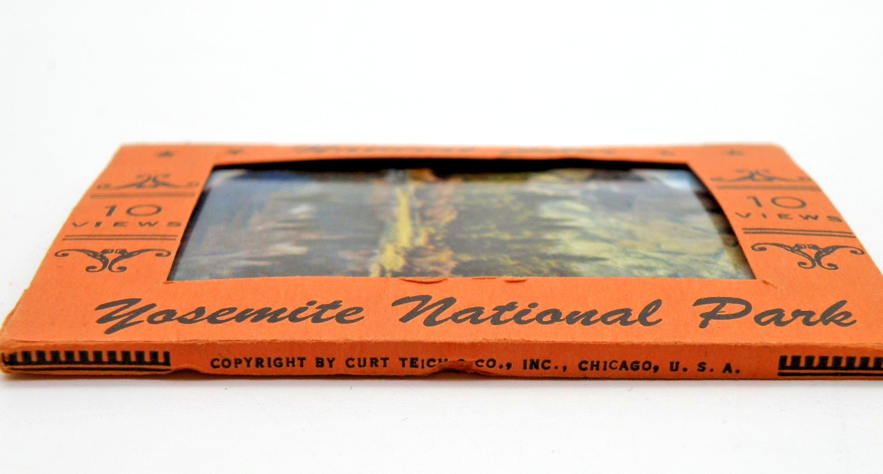 Vtg 1950s Yosemite National Park Curt Teich MINI Souvenir Picture Pack 10