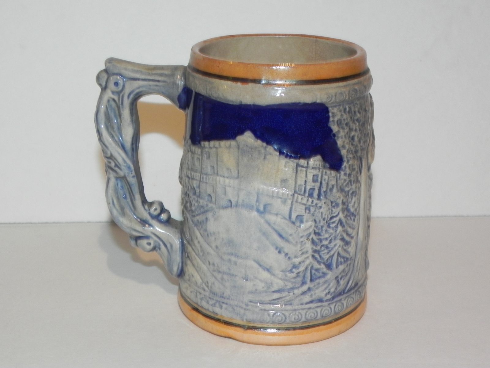 VINTAGE CAPISTRANO, CALIF. JUST A SWALLOW SOUVENIR BEER STEIN – MADE IN JAPAN?