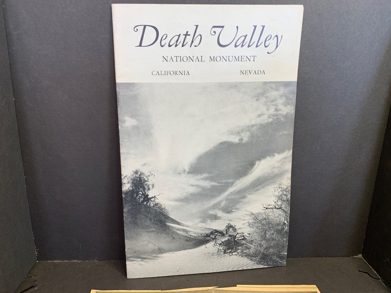 1953 National Park Service, DEATH VALLEY NATIONAL MONUMENT, Atom Bomb Clipping