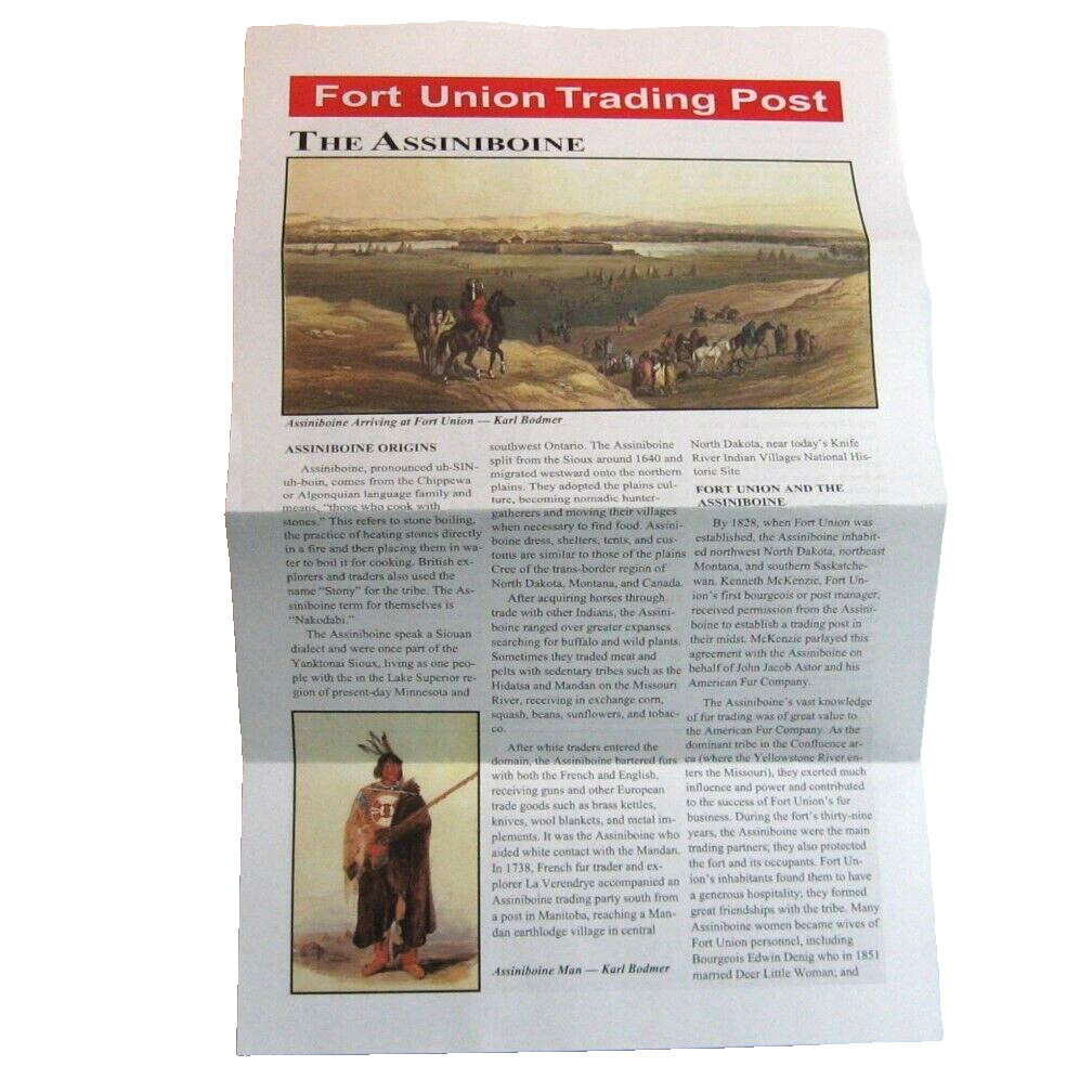 NPS Brochure Fort Union Trading Post National Historic Site People of the Fort