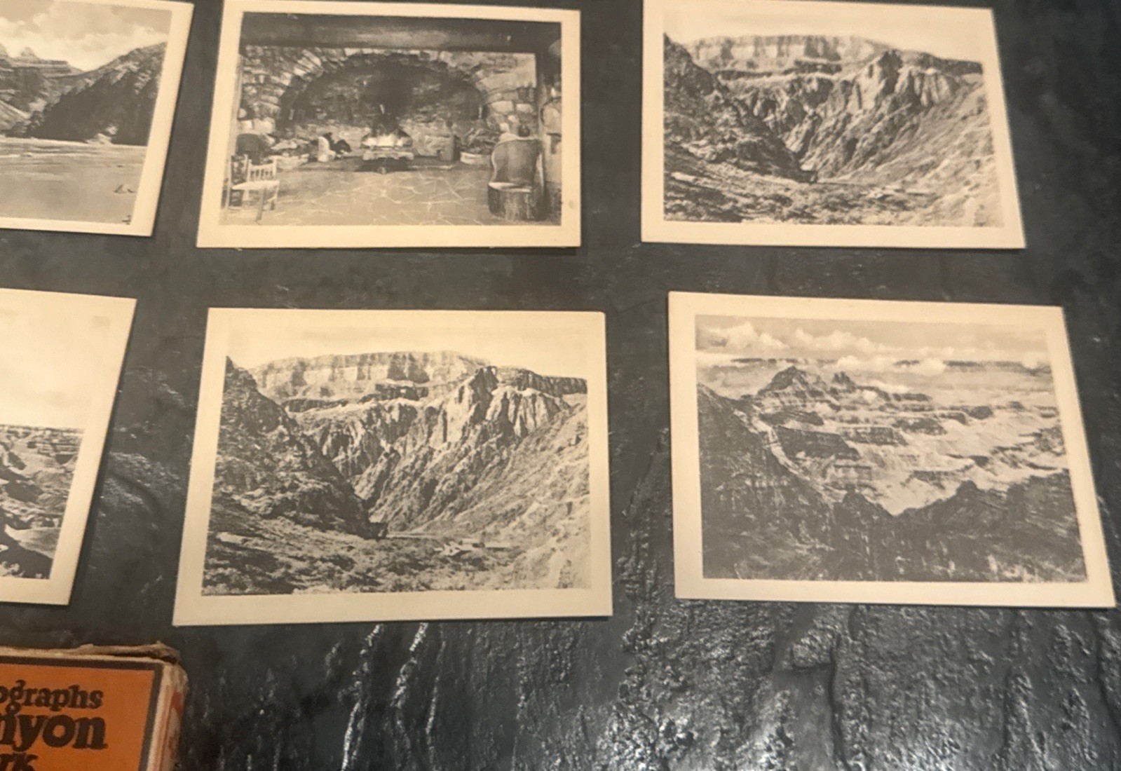 c1920 21 Miniature Photographs Grand Canyon National Park By Fred Harvey Navajo