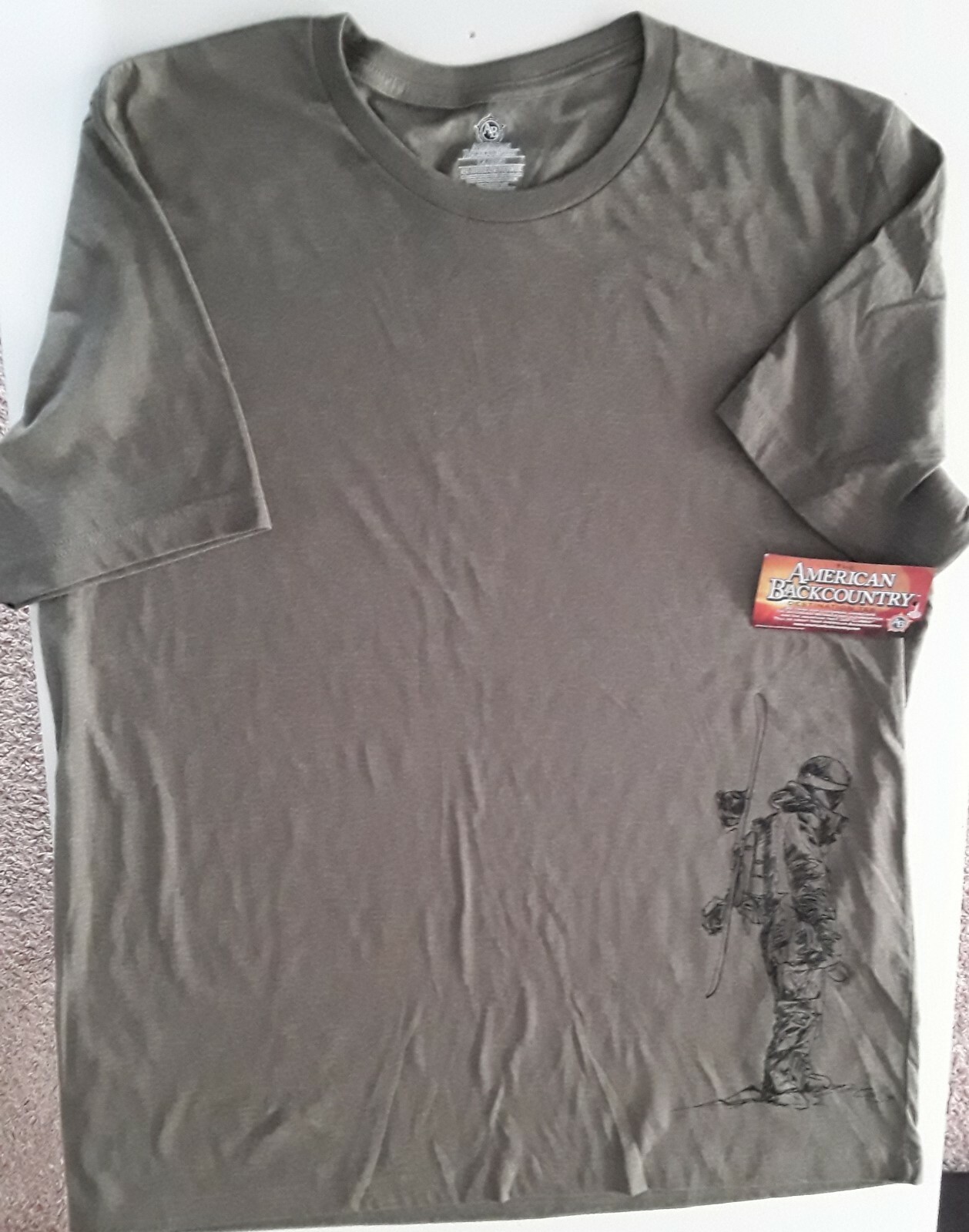 NEW American Backcountry Yellowstone National Park Jackson Hole XL Tee Shirt