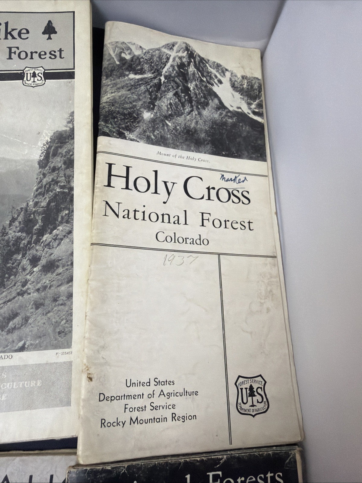 Lot Of 13 Vintage 1930s National Park Brochures And Maps