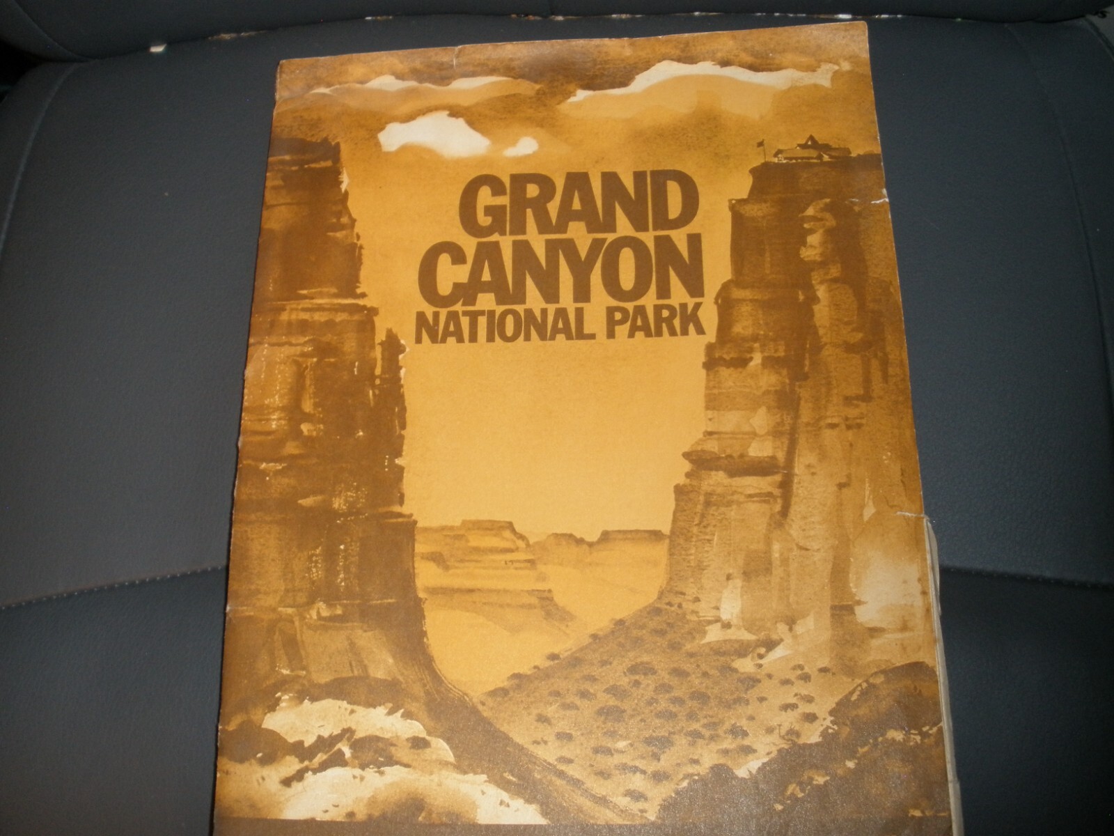 Vintage Grand Canyon National Park Fred Harvey Hotel Stationary Letterhead (L2)