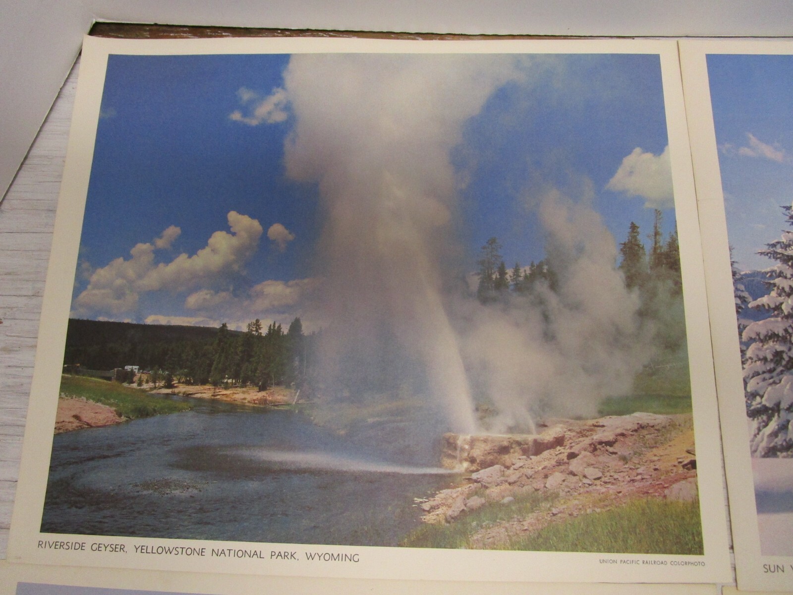 10 Vintage National Parks Scenic pictures by Union Pacific Railroad Colorphoto