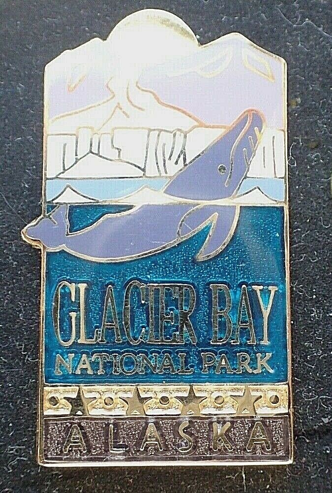 Glacier Bay National Park Alaska Pin – Whale
