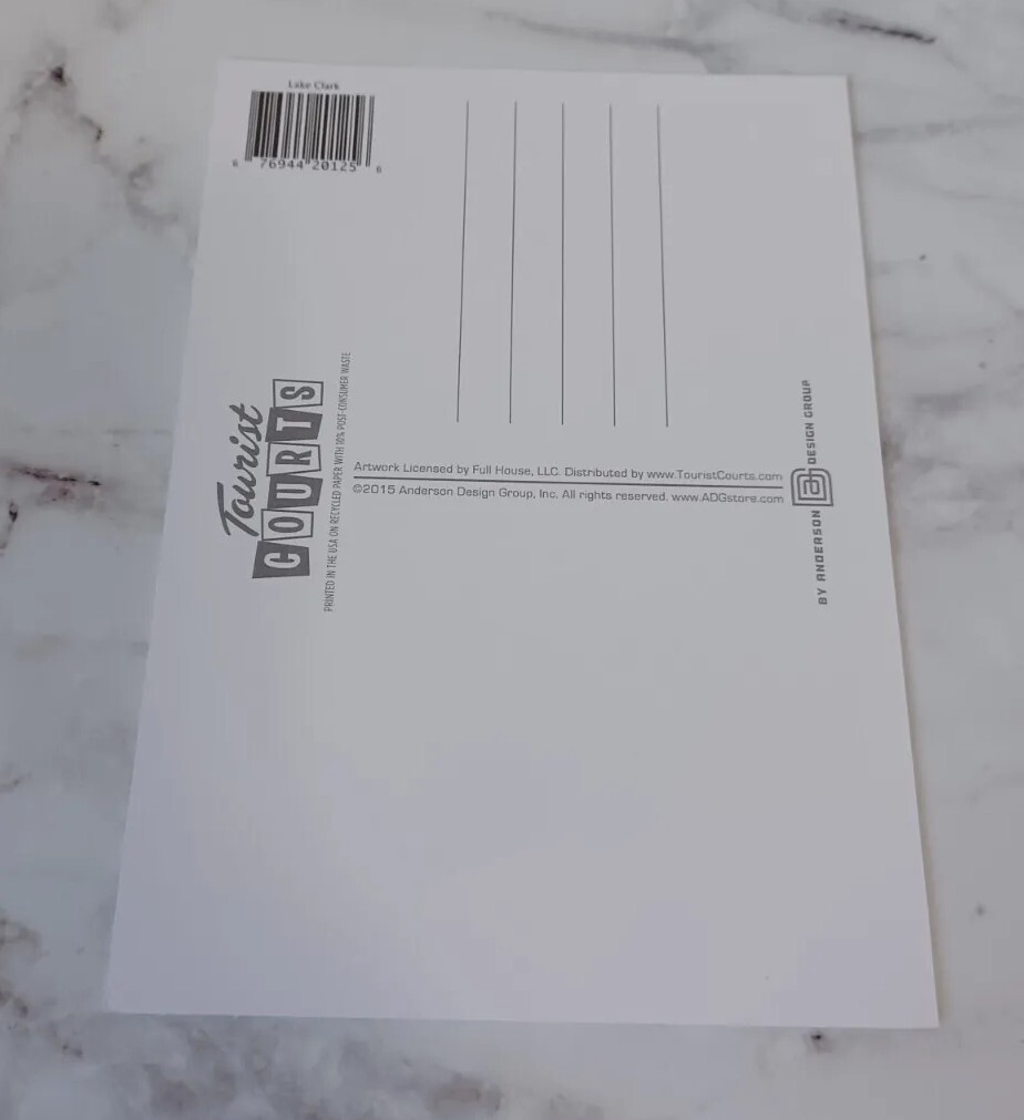 Gates of the Artic National Parks 100th Anniversary Illustrated Print Post Card