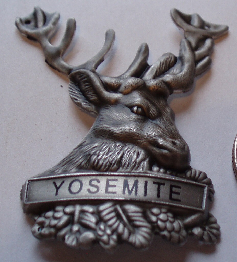 YOSEMITE ELK METAL NATURE WILDLIFE NATIONAL PARK