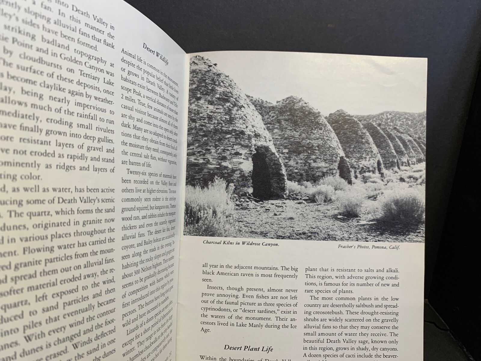 1953 National Park Service, DEATH VALLEY NATIONAL MONUMENT, Atom Bomb Clipping