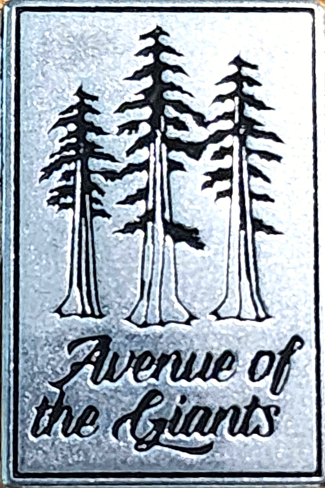 AVENUE OF THE GIANTS – US 101 REDWOODS – NATIONAL PARK TYPE TOKEN – CALIFORNIA