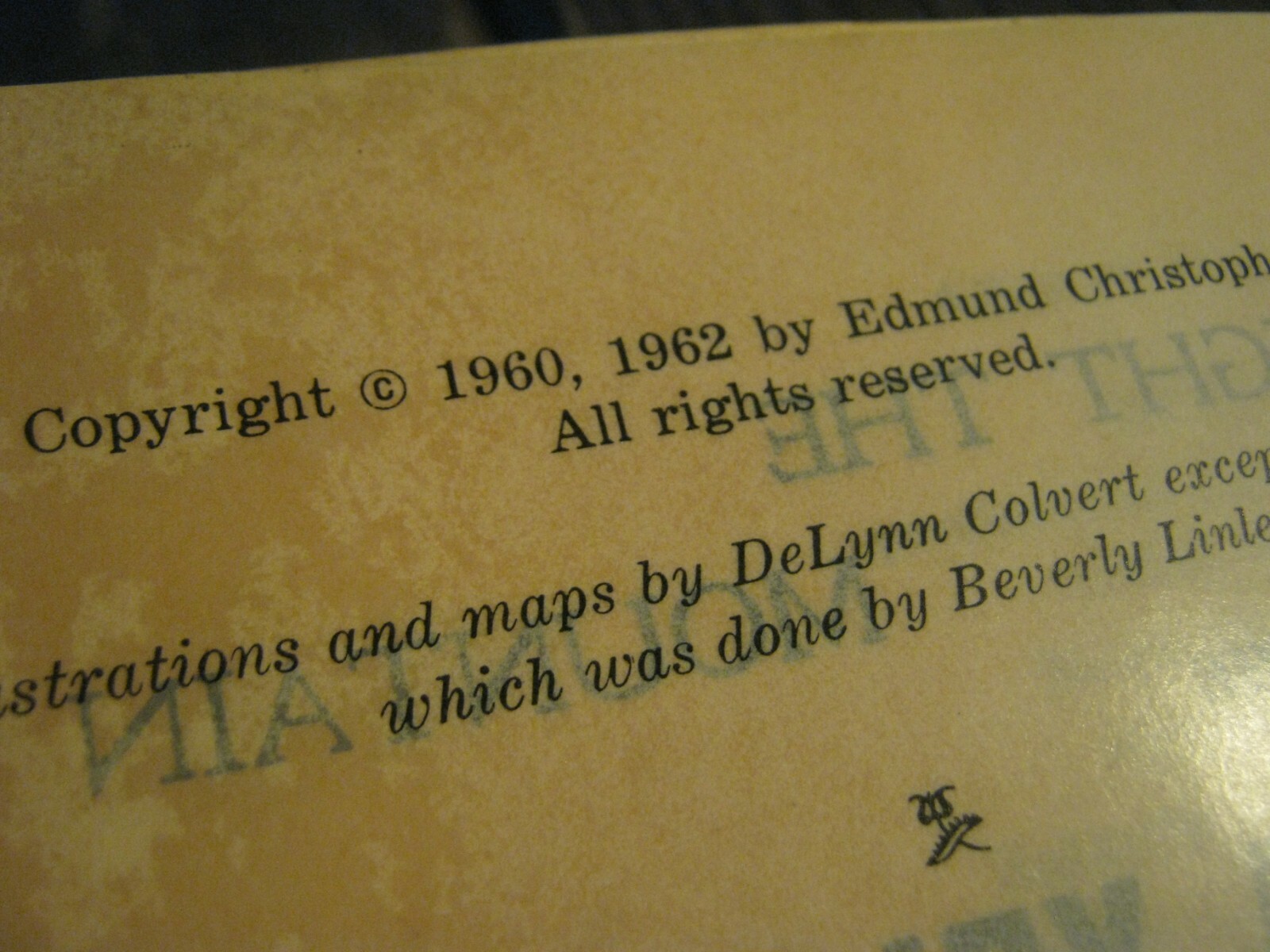 1962 Montana Yellowstone Earthquake book Night The Mountain Fell Christopherson
