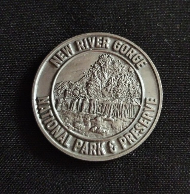 New River Gorge National Park & Preserve West Virginia Coin Token