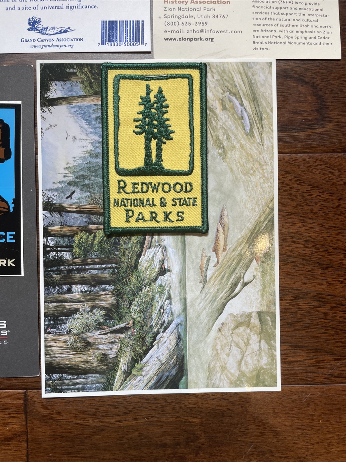 National Park Patches And Sticker Collection Of 9