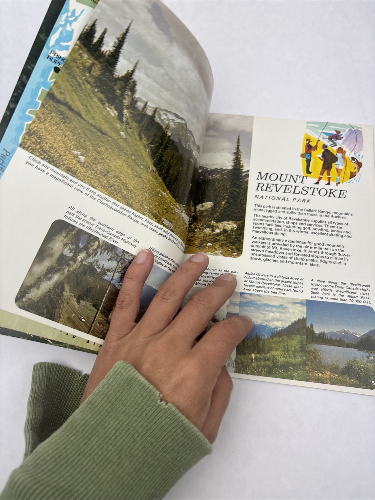 canada national parks west Vintage Tourism Booklet