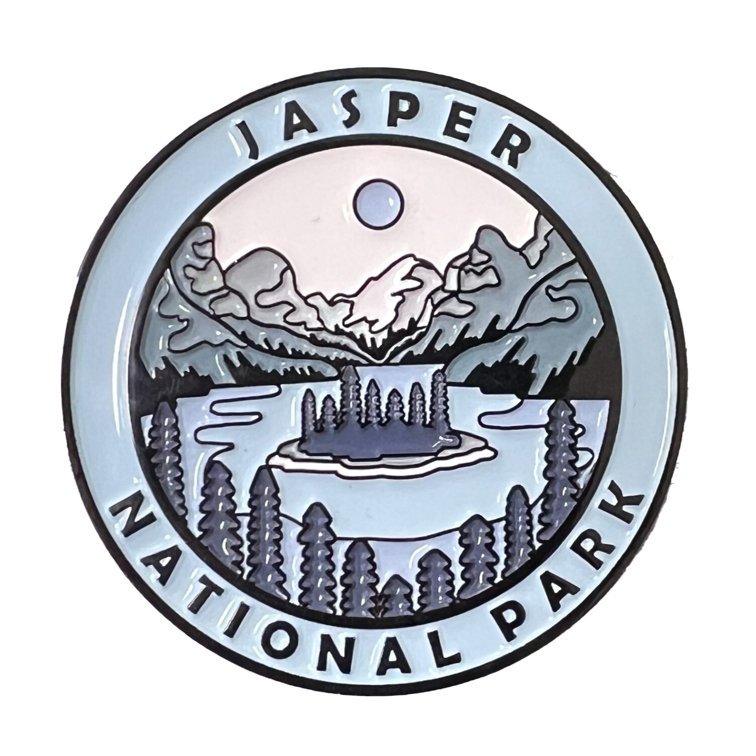 Cre8Travel Jasper National Park Collectible Magnet – Enamel Finish, 52mm NEW