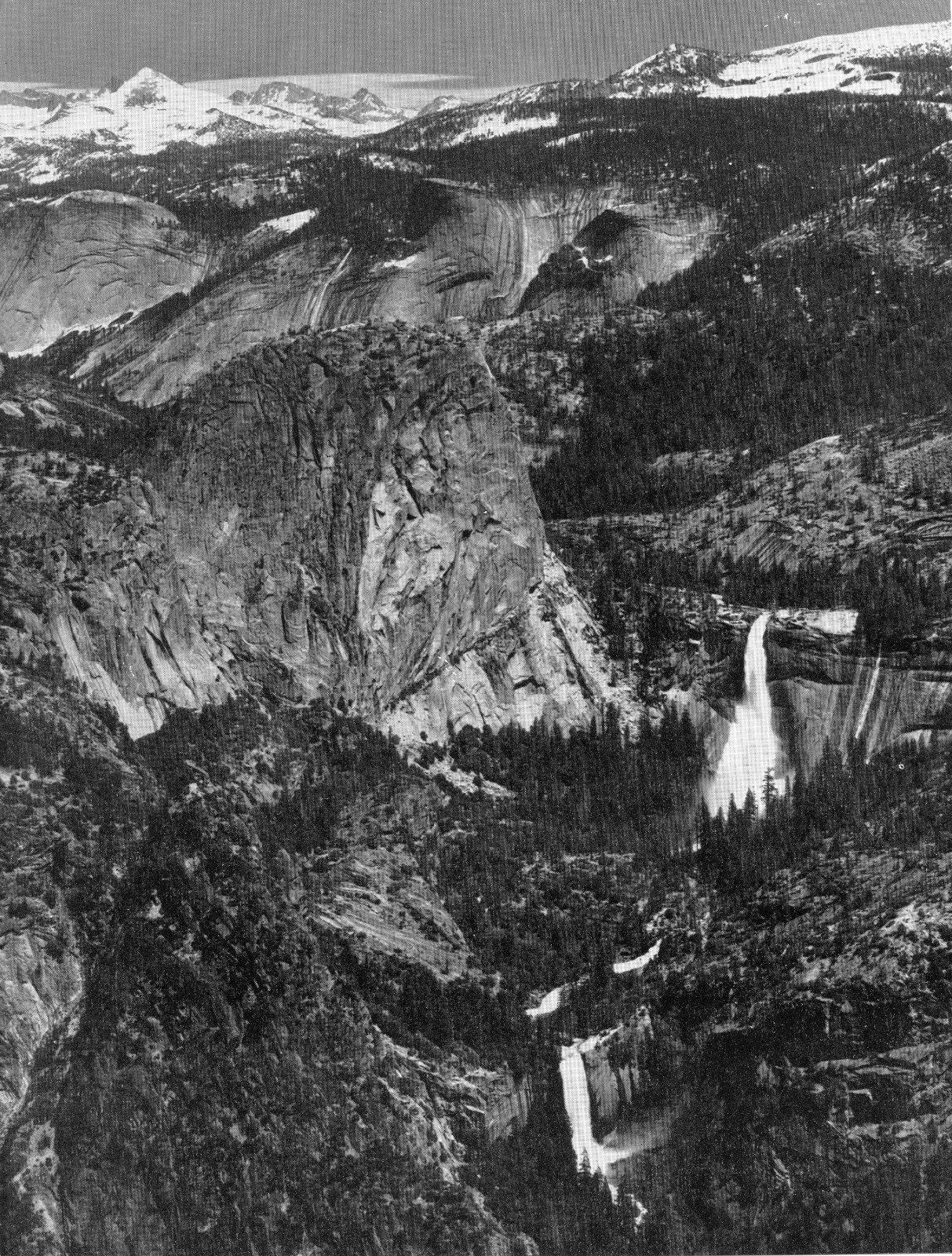 Feb. 7 1964 Dinner Menu “AHWAHNEE” YOSEMITE Nat’l Park Ansel ADAMS- “Glacier Pt”