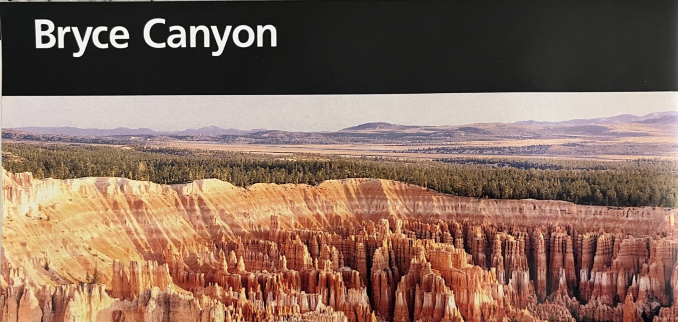Vintage 2008 BRYCE CANYON NP NATIONAL PARK SERVICE UNIGRID BROCHURE/MAP New