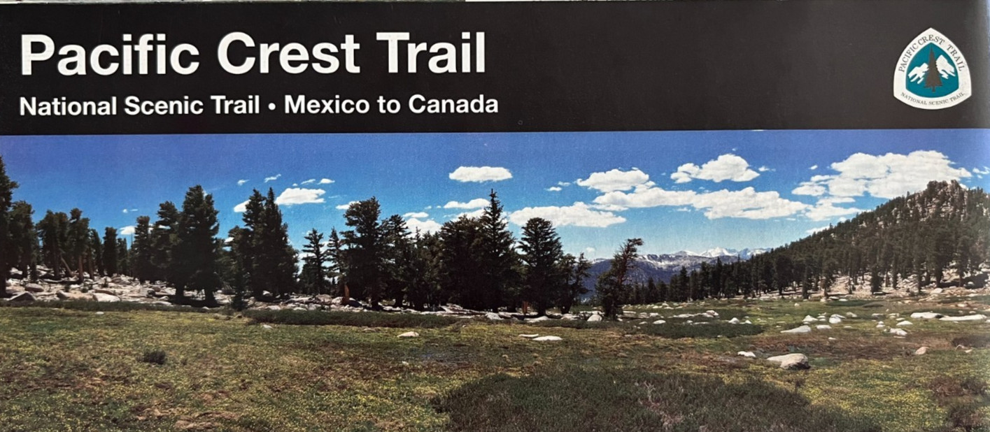 PACIFIC CREST TRAIL Mexico to Canada NATIONAL PARK SERVICE UNIGRID BROCHURE/MAP