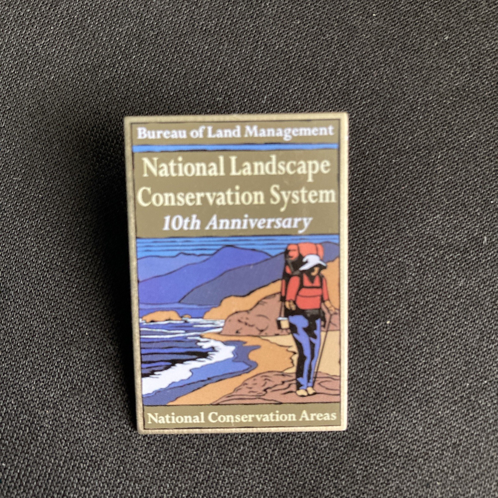 National Landscape Conservation System Lapel Pin Conservation Areas 10th Ann BLM