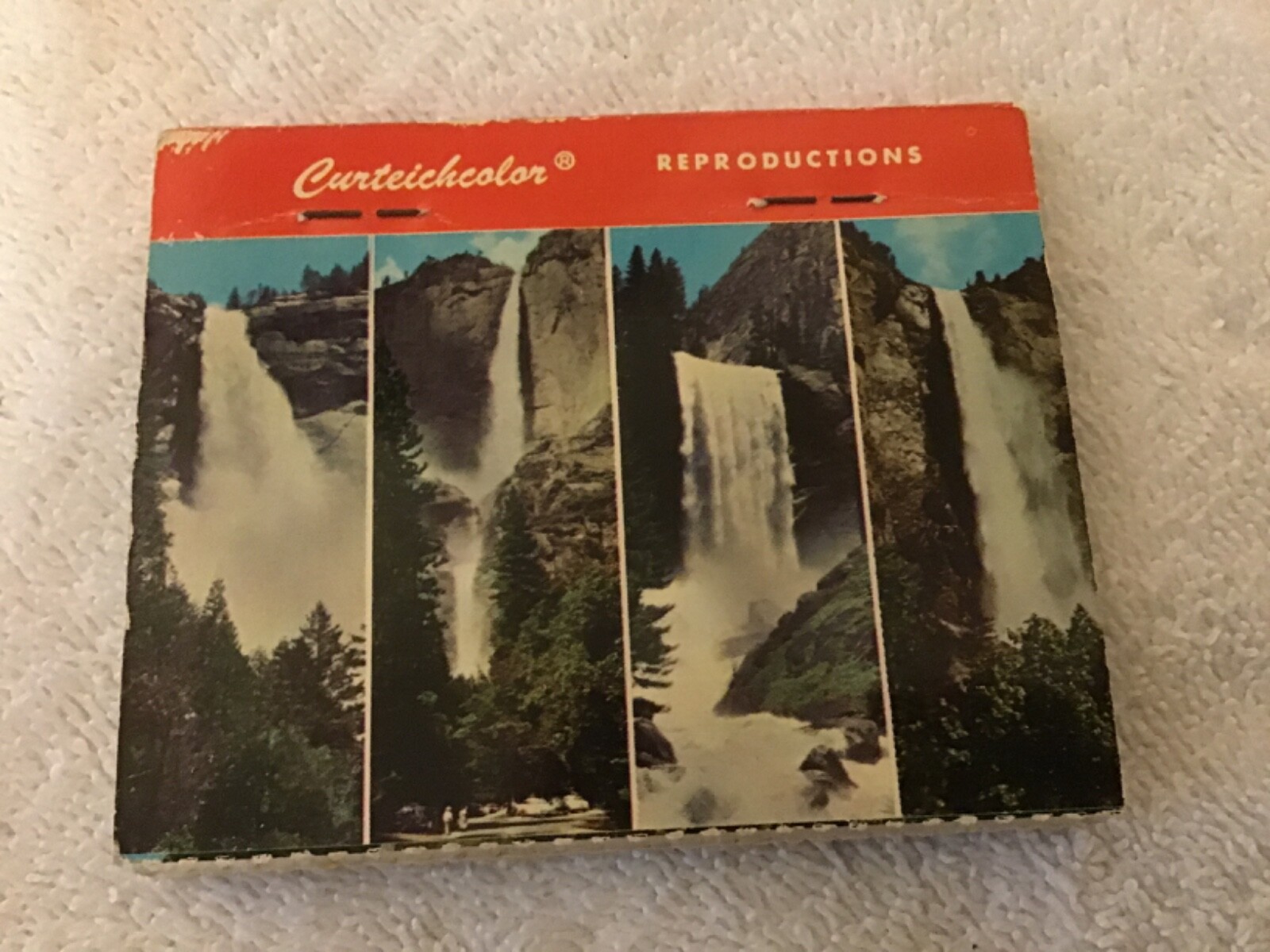 Vintage maps, guides and postcards. Grand Canyon, Miami, Yosemite, Stone Moutain