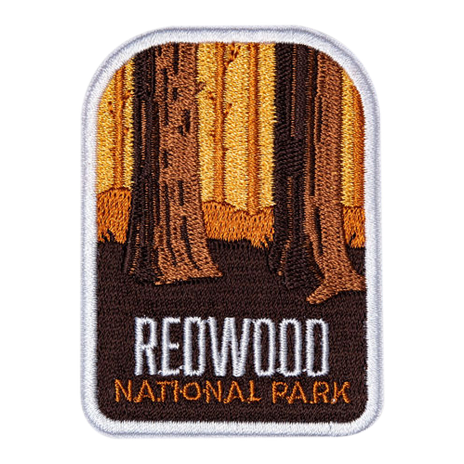 Redwood National Park Iron On Travel Patch