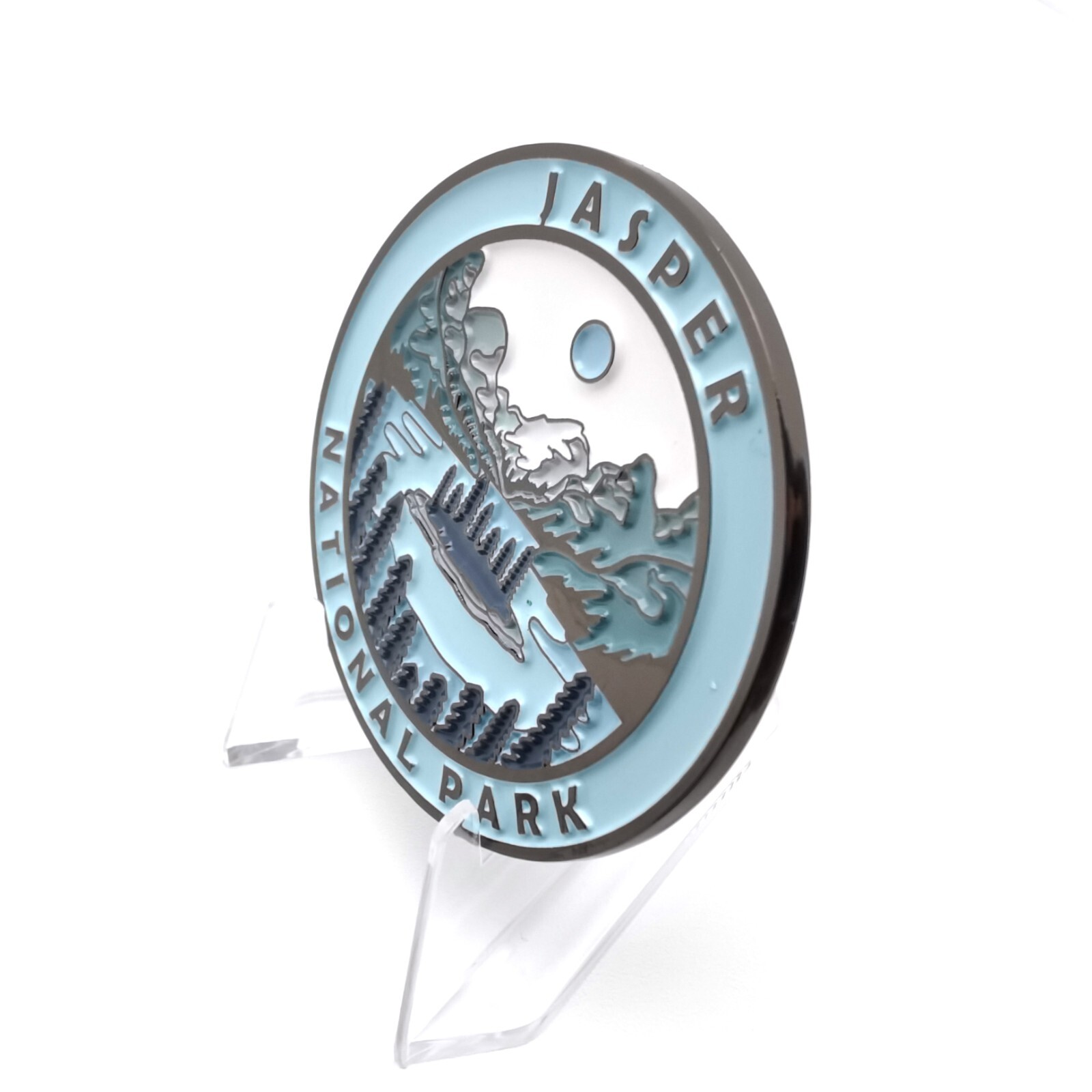 Cre8Travel Jasper National Park Collectible Magnet – Enamel Finish, 52mm NEW