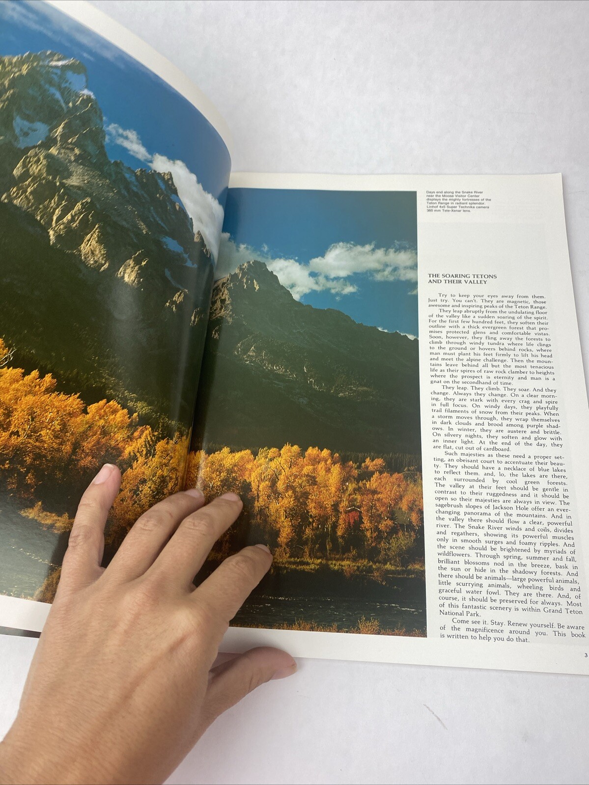 National Parkways Grand Teton Park Magazine 1976 Vintage Travel Book Souvenir WY