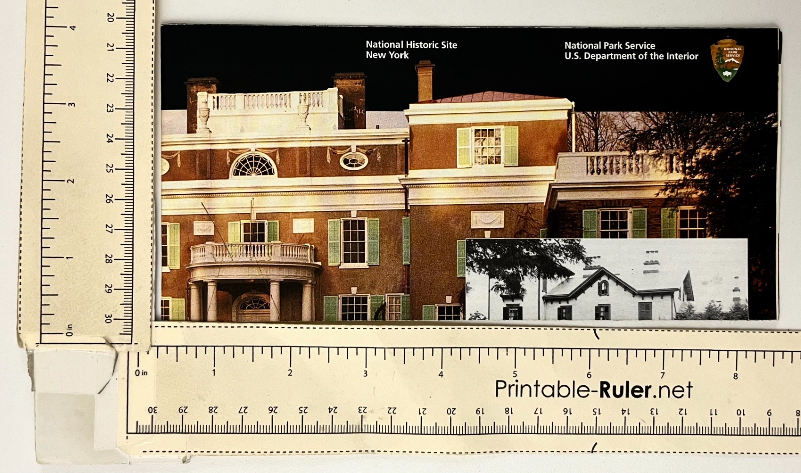 2004 Franklin Roosevelt Home National Historic Site Vintage Park Travel Brochure