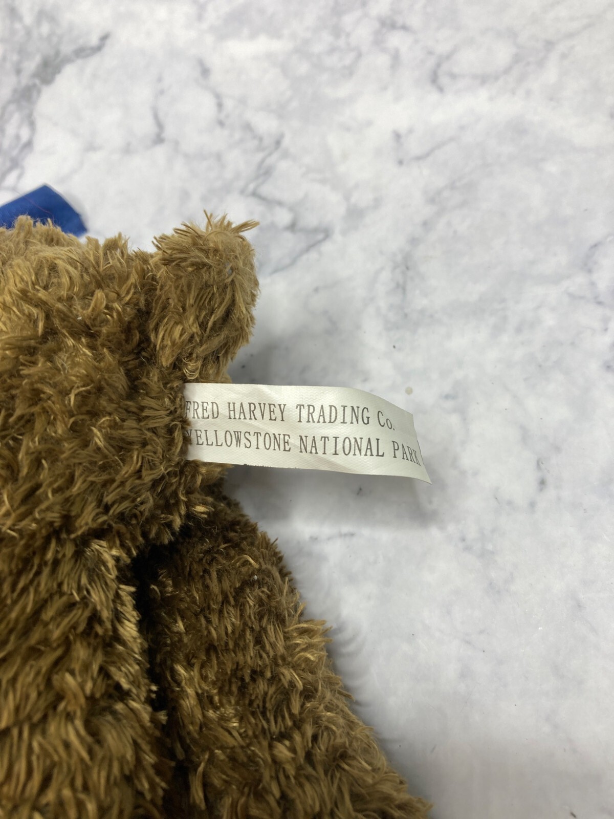 Fred Harvey Trading Co. Yellowstone National Park Souvenir Moose Plush Stuffed A