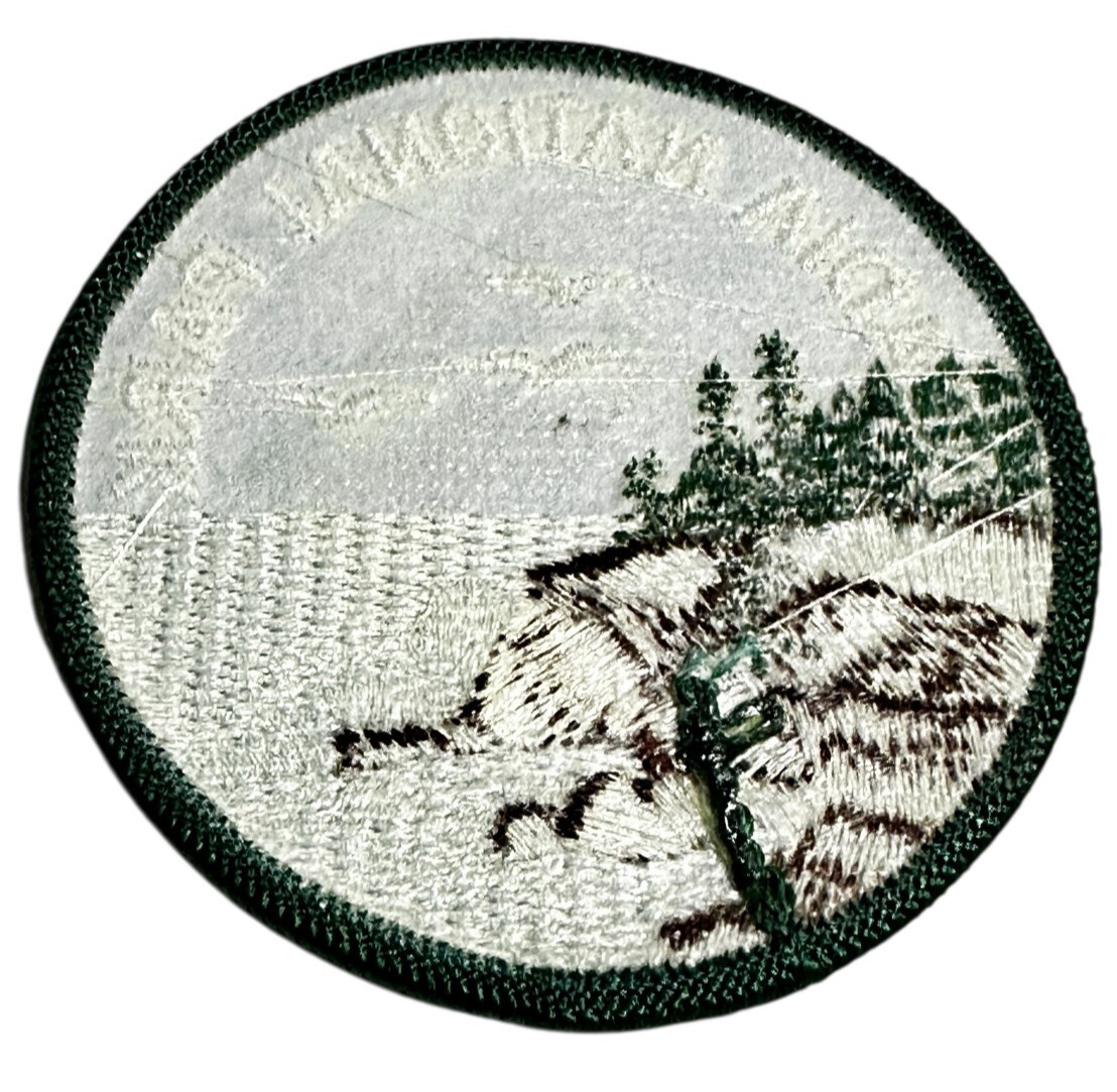 Acadia National Park Patch Maine Round Embroidered Badge 3” Sew-On