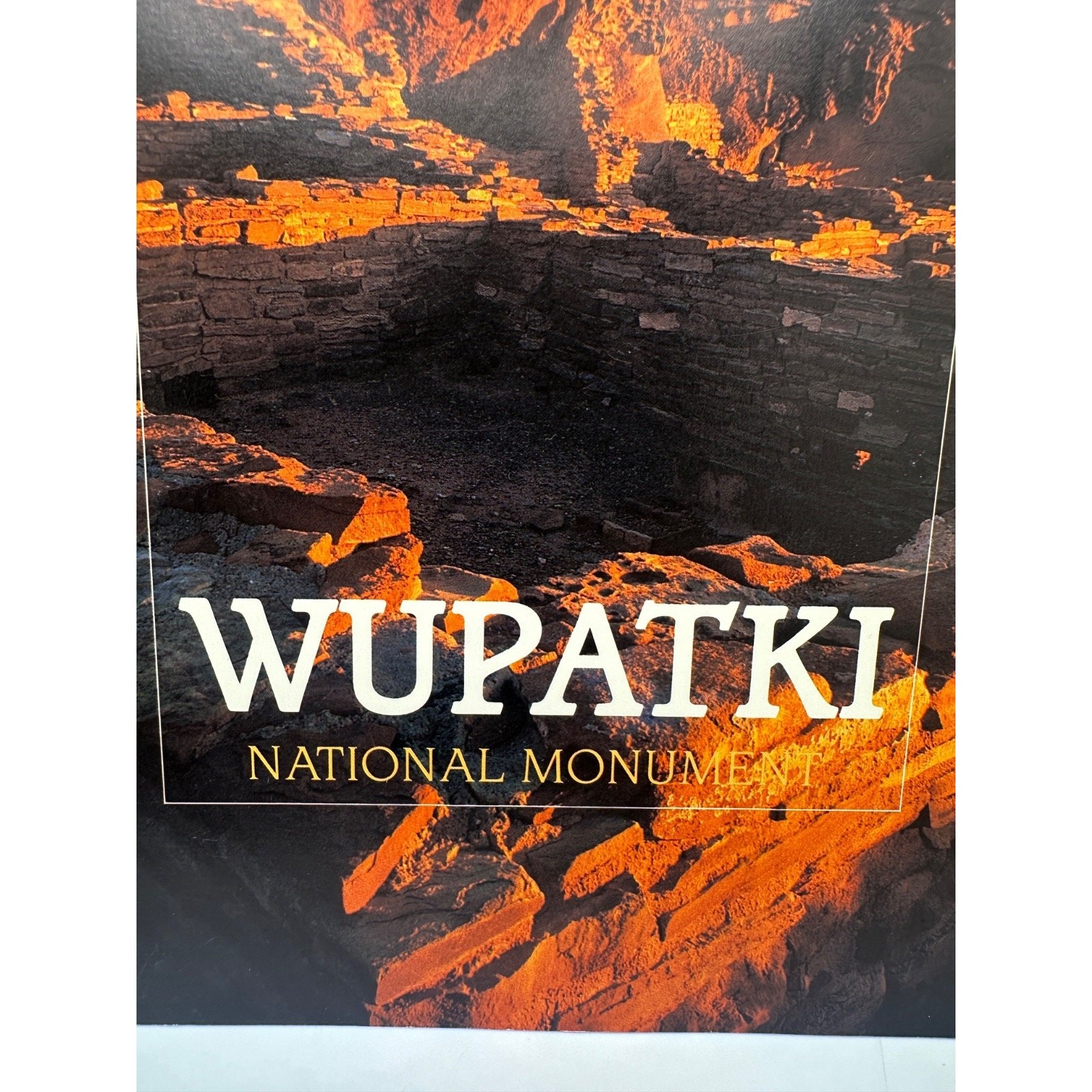 Vintage Wupatki Indian Ruins Trail National Monument Tucson, AZ Tourist Booklet