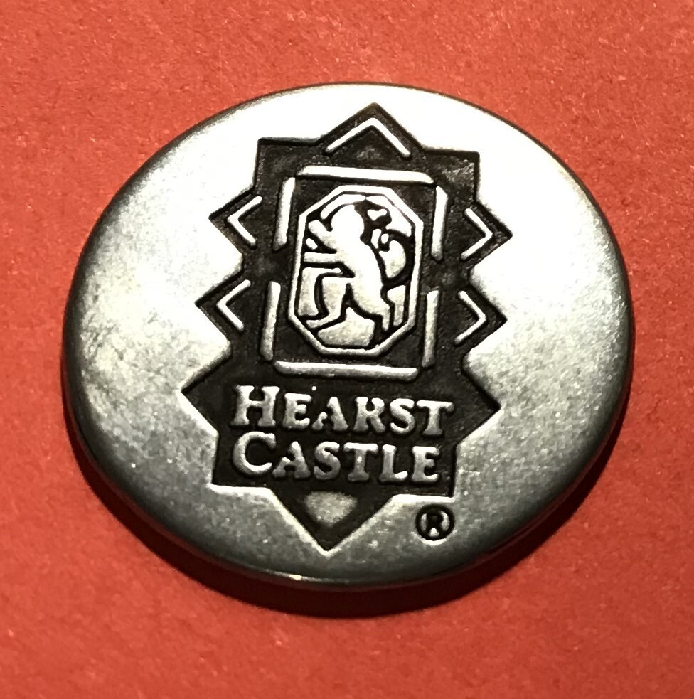Hearst Castle CA State Parks Bear Collectible Token