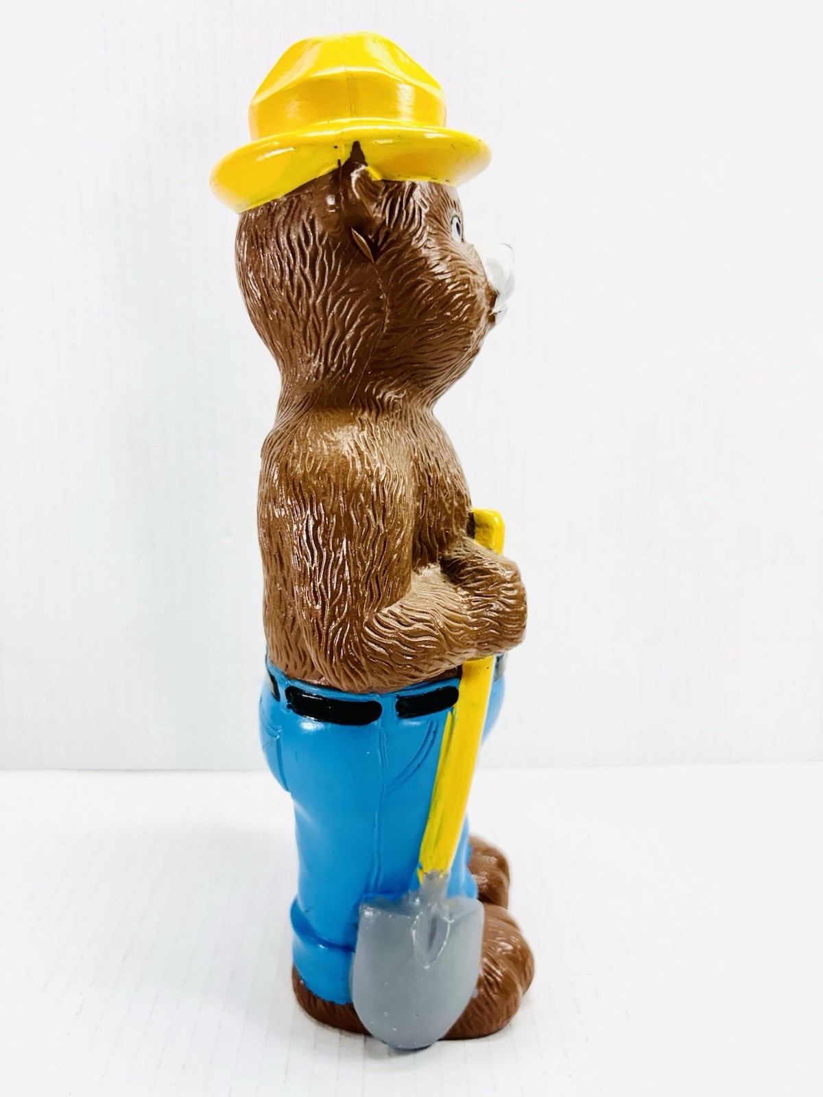 Smokey The Bear Prevent Forest Fires 12” Coin Bank Made In Hong Kong Rare Find!