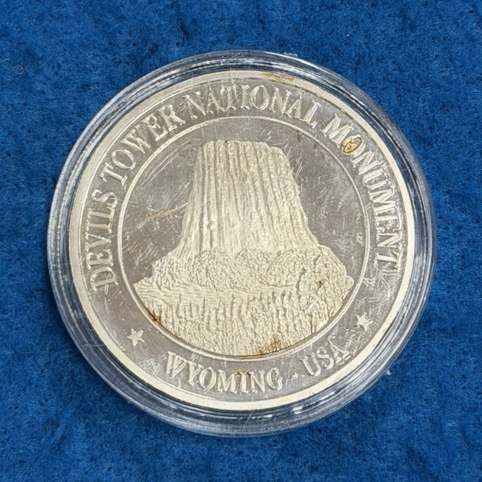 Devils Tower National Monument Wyoming Medallion