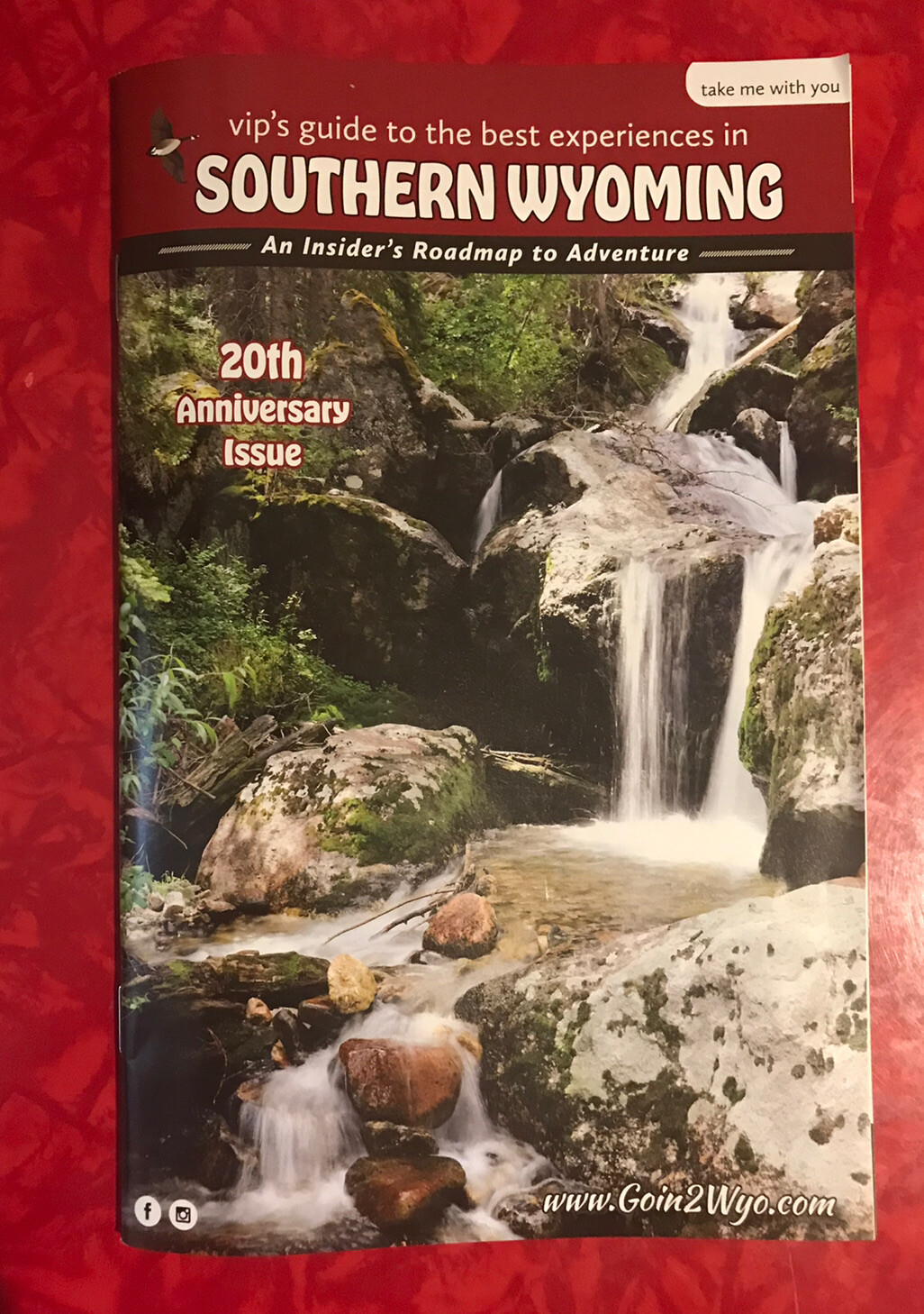 SOUTHERN WYOMING TRAVEL 62-PAGE BROCHURE & pullout MAP 2020