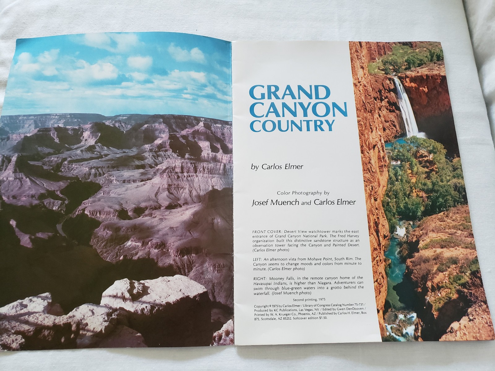 Grand Canyon Country by Carlos Elmer 1975
