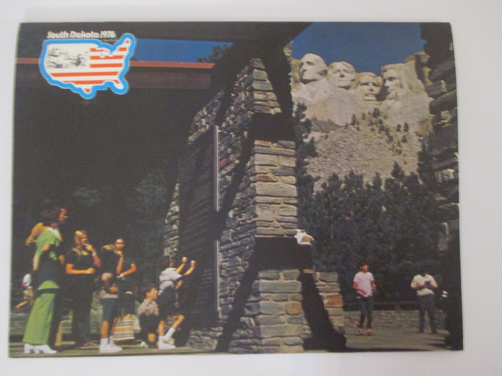 Mount Rushmore National Memorial American Revolution Bicentennial Edition c1975