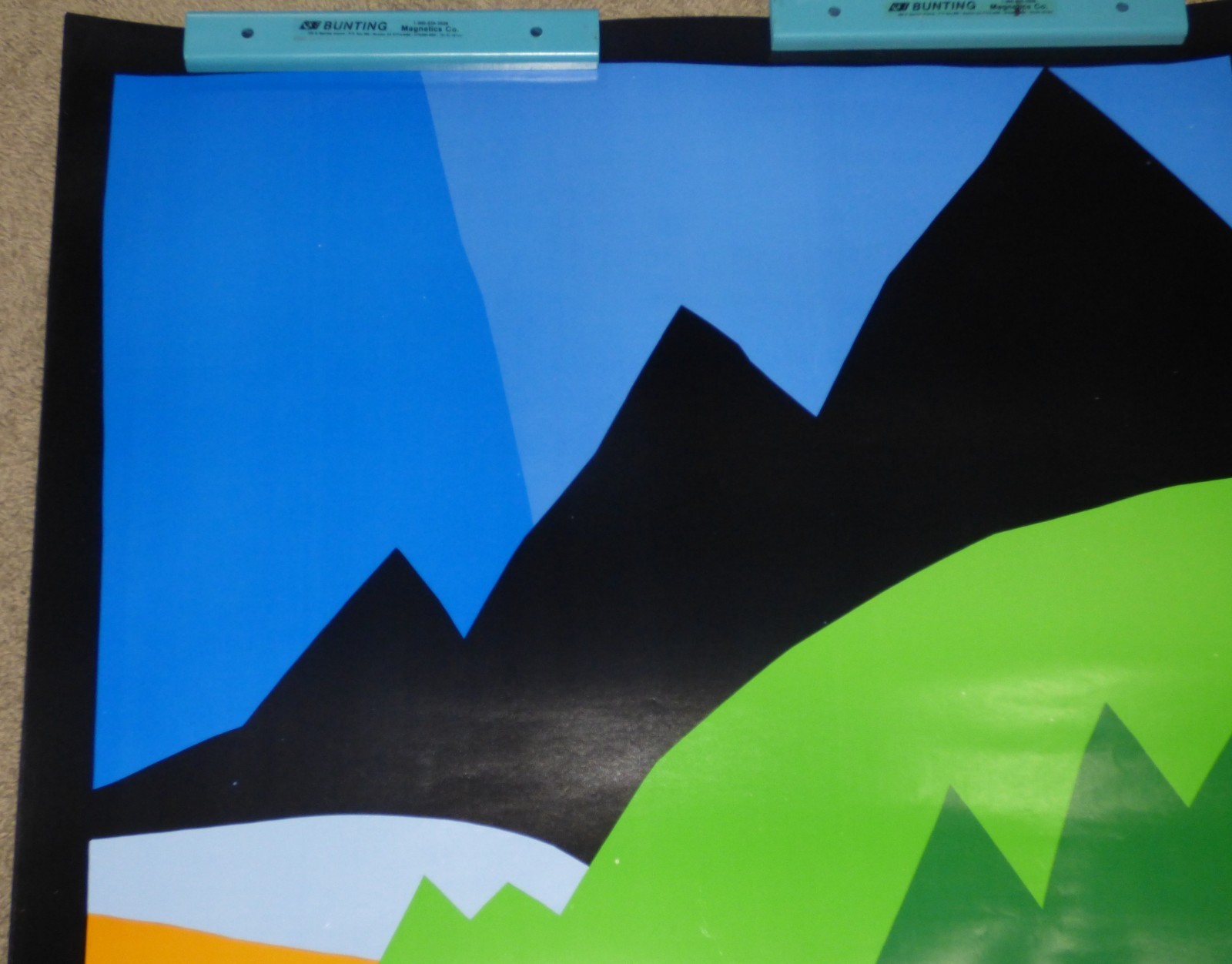 Vtg 1972 Ivan Chermayeff North Cascades National Park Washington State Poster