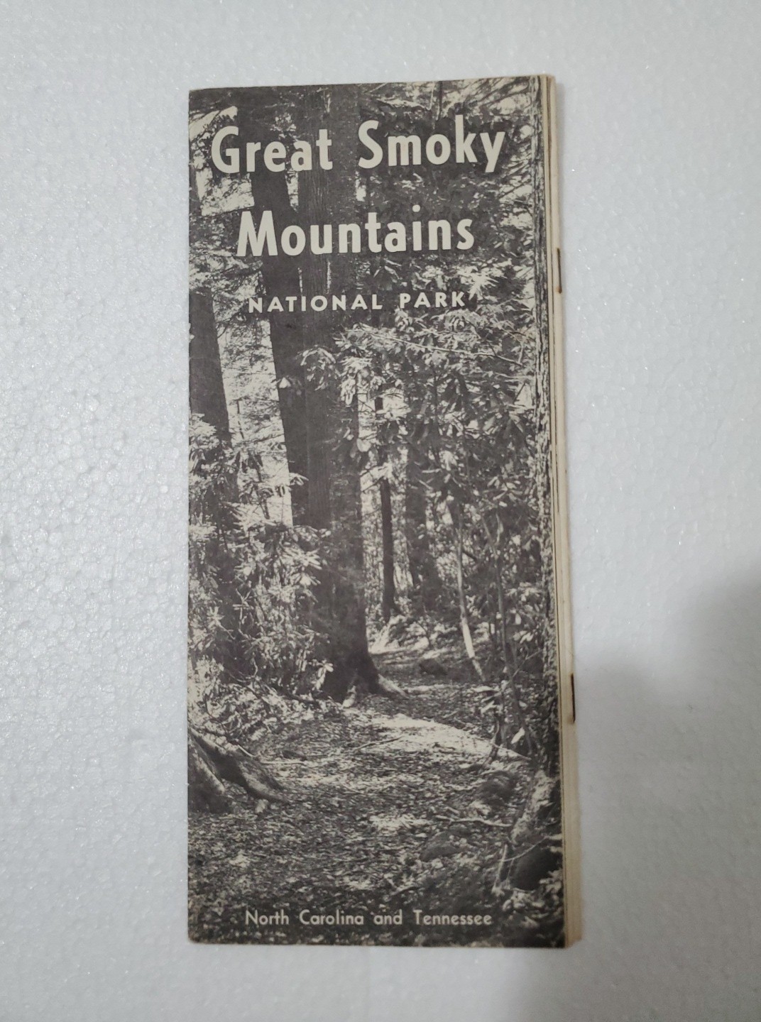 Rare Vintage Great Smoky Mountains National Park 1965 Illustrated Guide Brochure