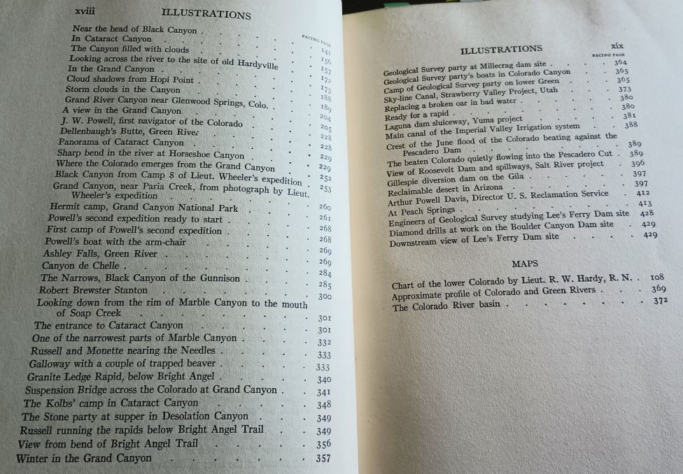 1923 Colorado River Grand Canyon Boat Trip History Book: Old Photographs
