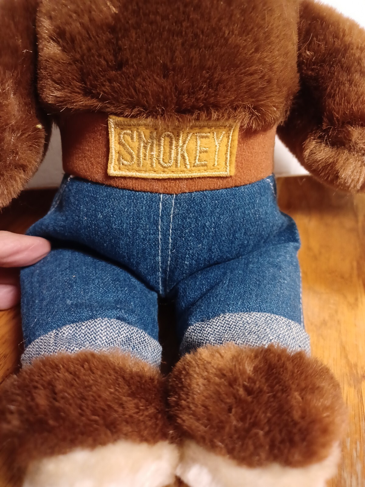 Vintage 1985 Smokey The Bear stuffed animal Three Bears Inc. US Forest Svc. 14″