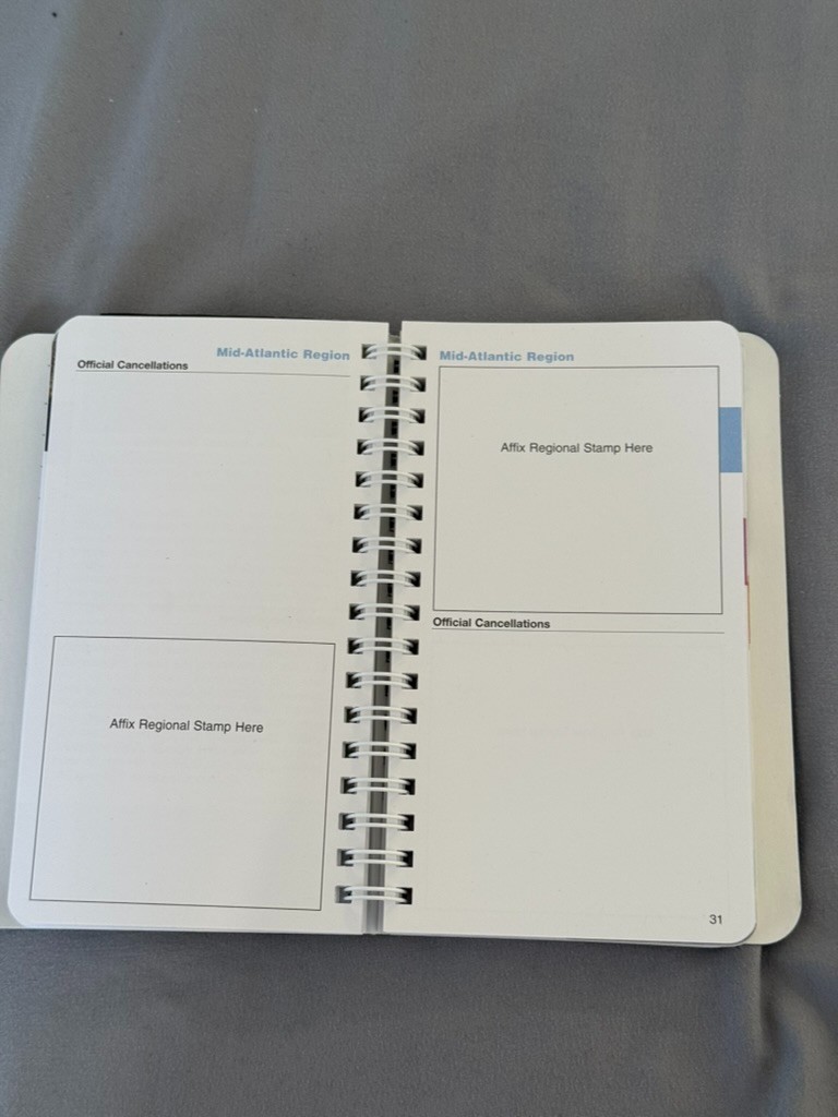 Passport To Your National Parks (2024) in shrink wrap w/map Stamp Book NPS