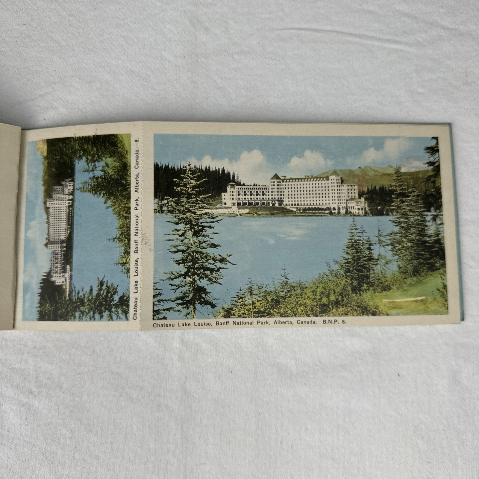Vintage PECO Banff National Park Miniature View Album 1930s Post Cards Set of 10