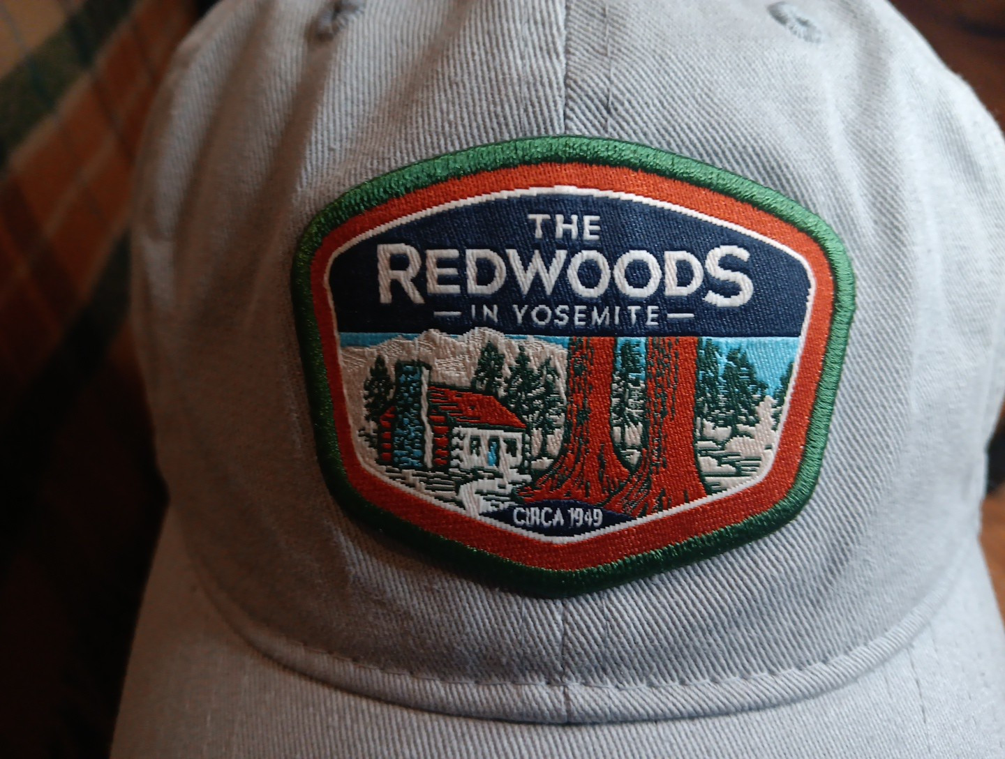 Yosemite National Park The Redwoods Hat Cap Adjustable Zephyr Cotton California